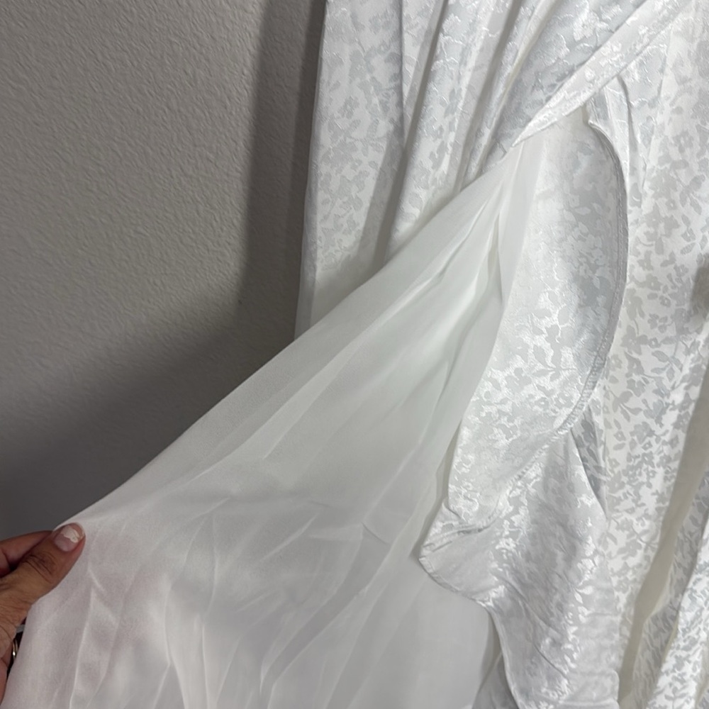Altar’d State cream wrap maxi dress - Picture 11 of 13